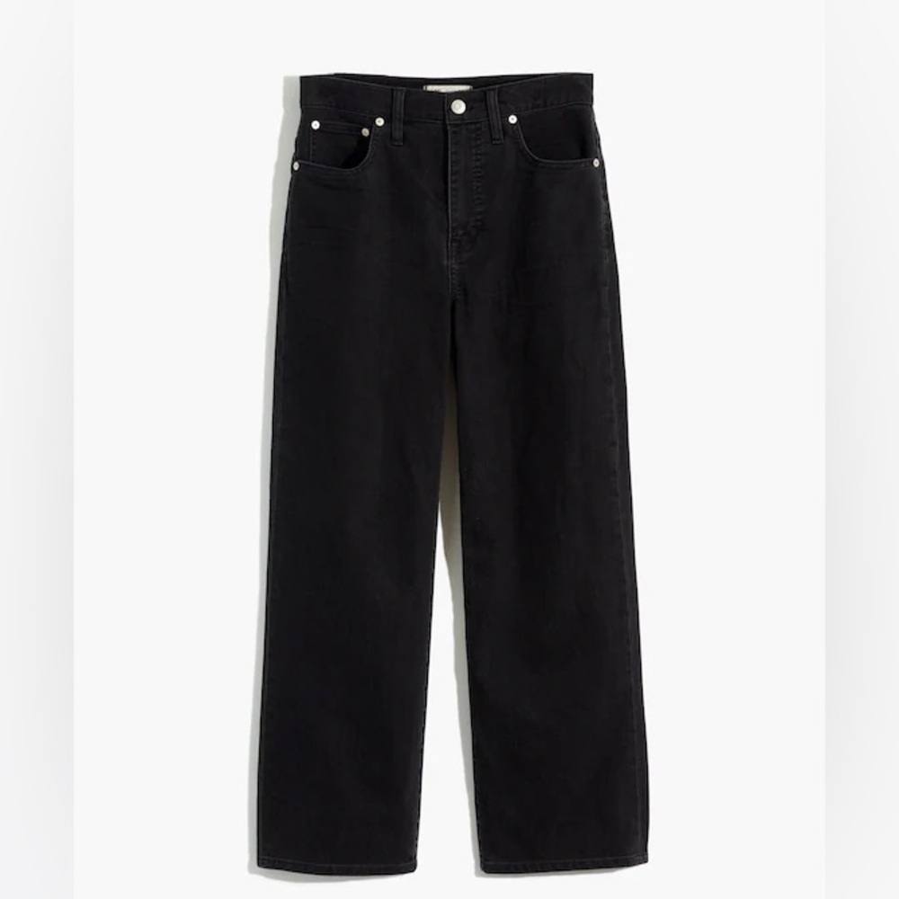 Slim Wide-Leg Jeans in Lunar Wash